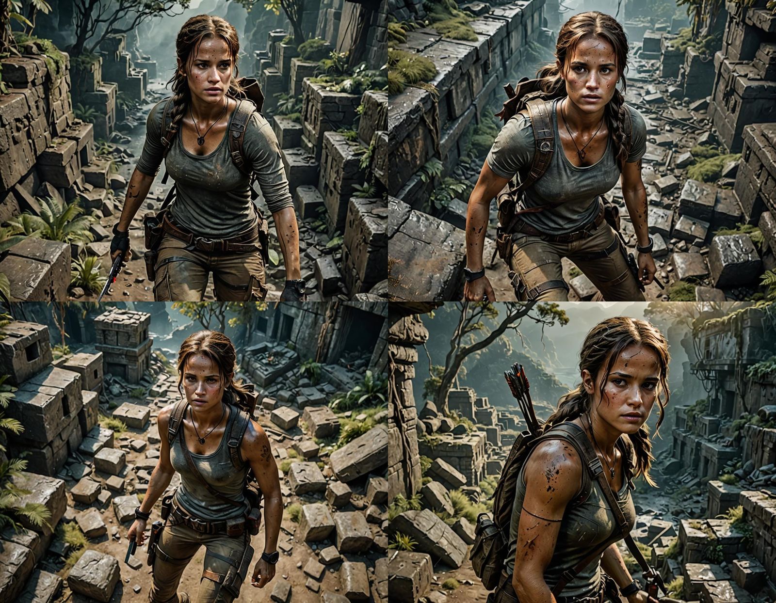 Alicia Vikander as Tomb Raider