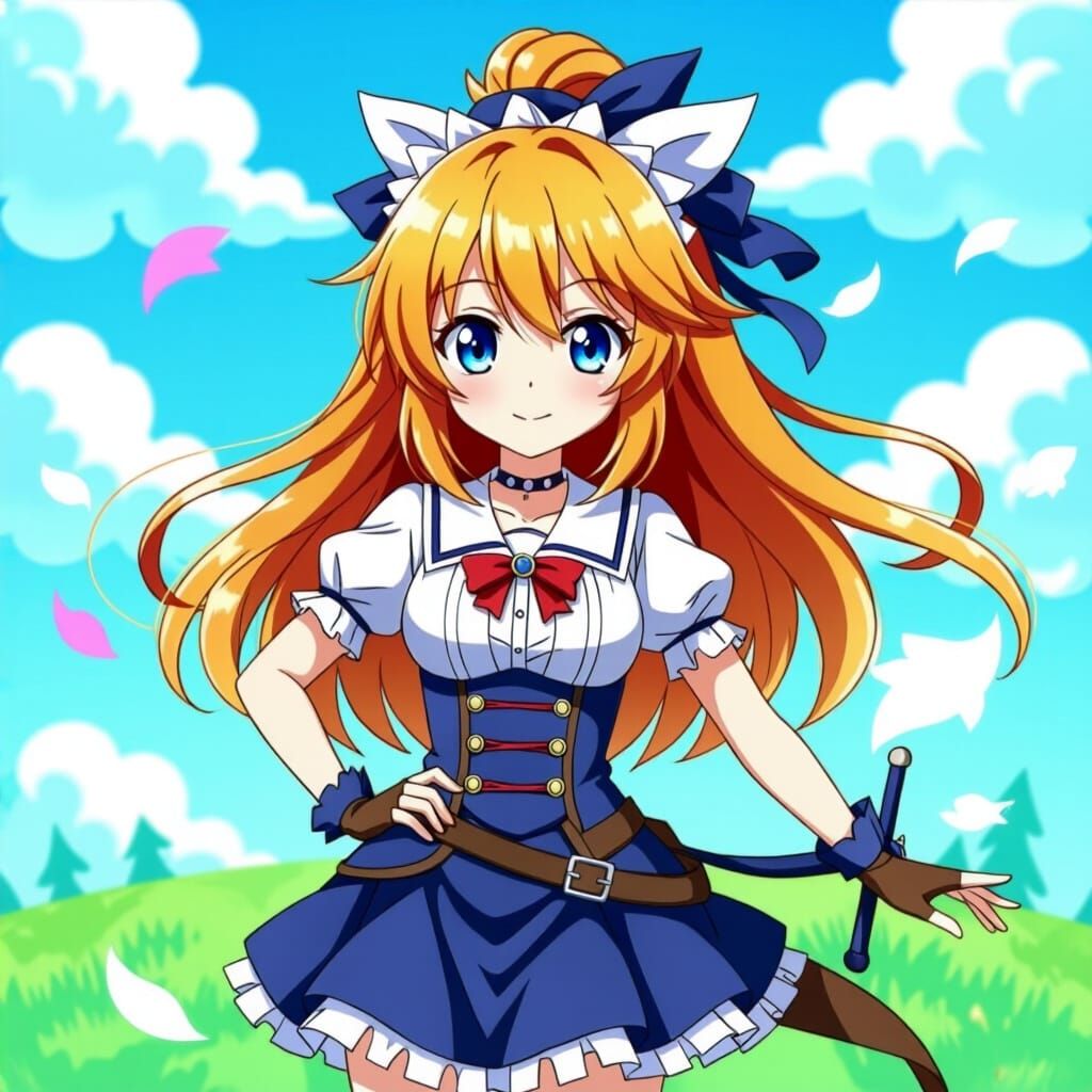 Abstract Digital Art With Glitches and Symbols