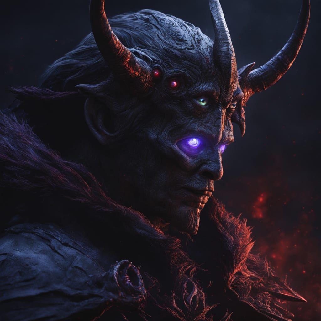 Boy Casting Dark Magic: Fantasy Concept Art