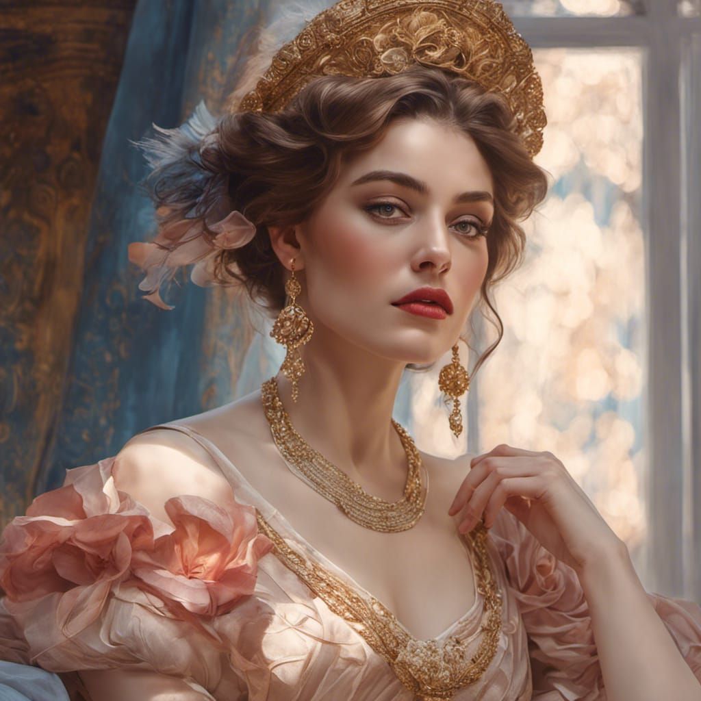 Glamorous Beach Portrait in Film Noir Style