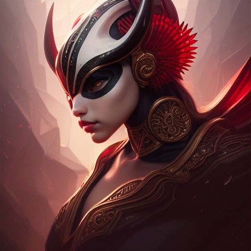 Orca Dwarf Face with Gold Eyes, Hyper-Realistic Digital Art