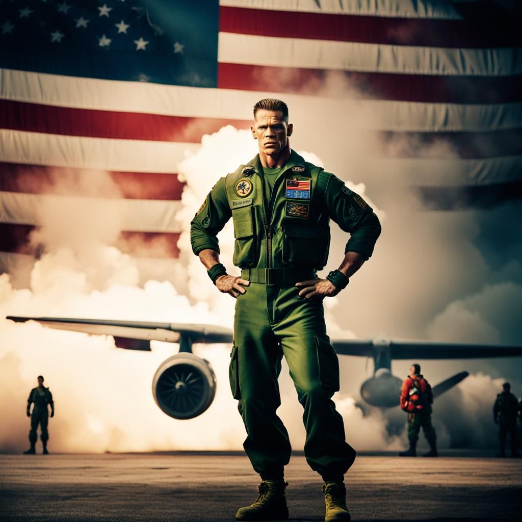 John Cena as Guile Cinematic Portrait