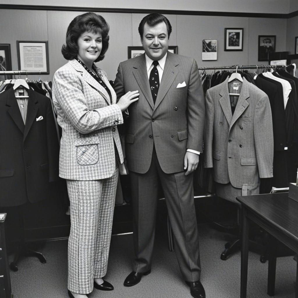 Jackie Gleason's 1978 Visit in Checked Suit