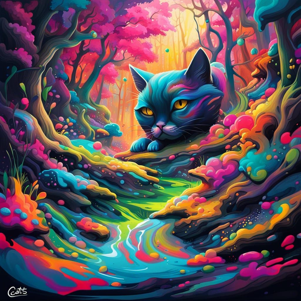 Purrfectly Psychedelic