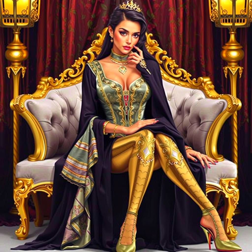 Elegant Abundance with Opulent Elements