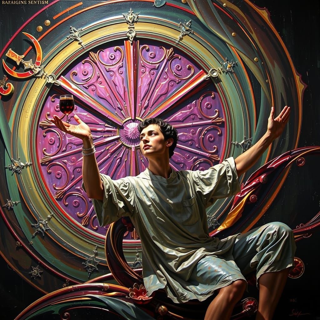 Hyperrealistic Sculpture of Reflected Glory