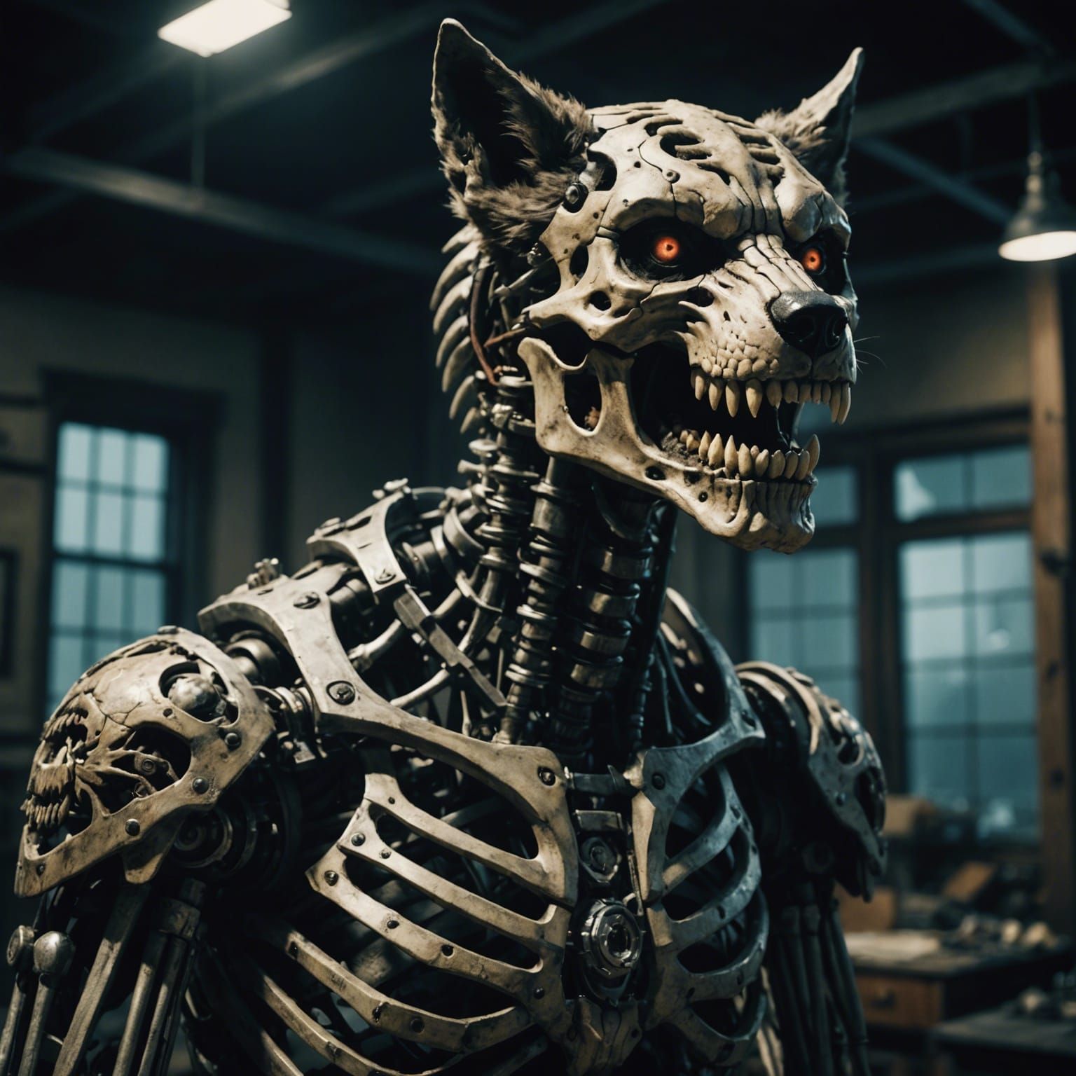Werewolf skeleton 3