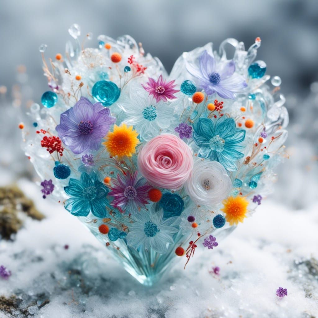 Vibrant Wedding Bouquet on White Background