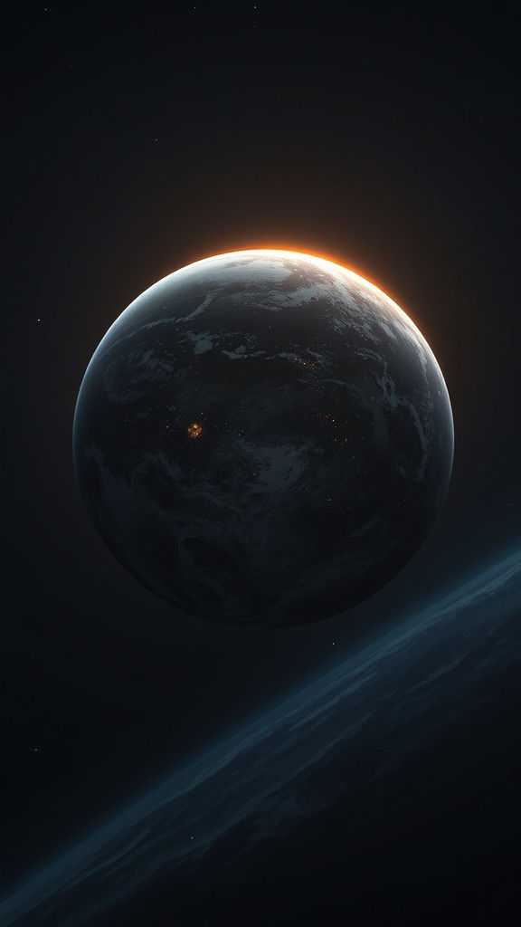 Tilted Earth with Violent Storms in Cosmic Realism