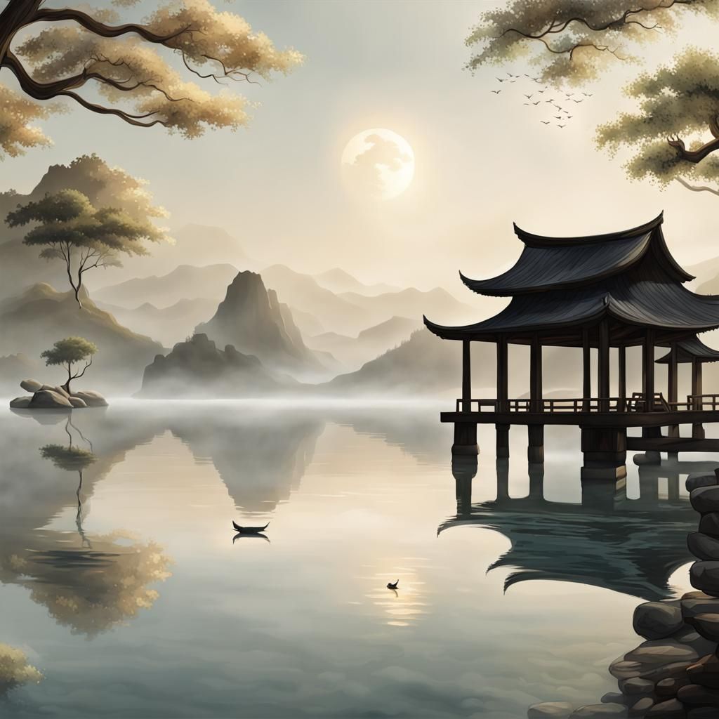 The Epitome of Tranquility: A Visual Depiction