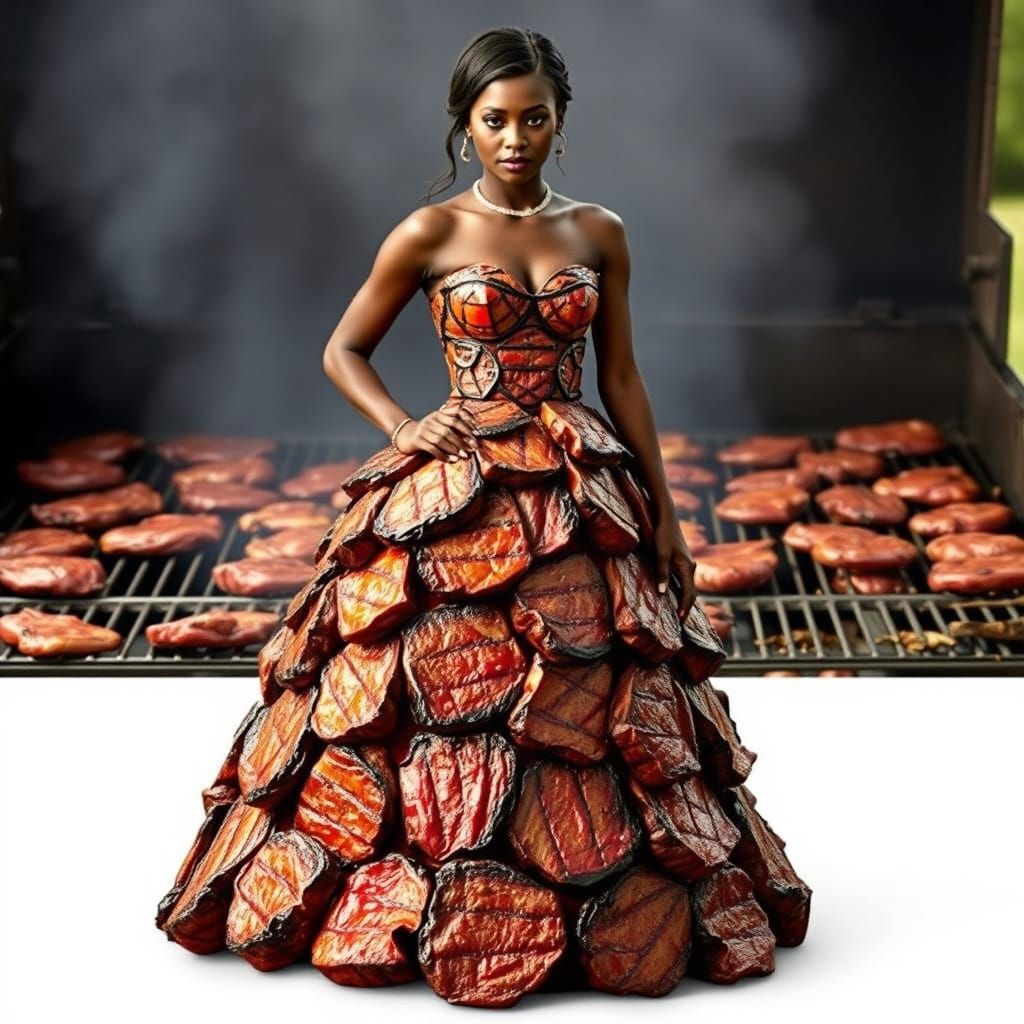 Steak Goddess in Sizzling Splendor