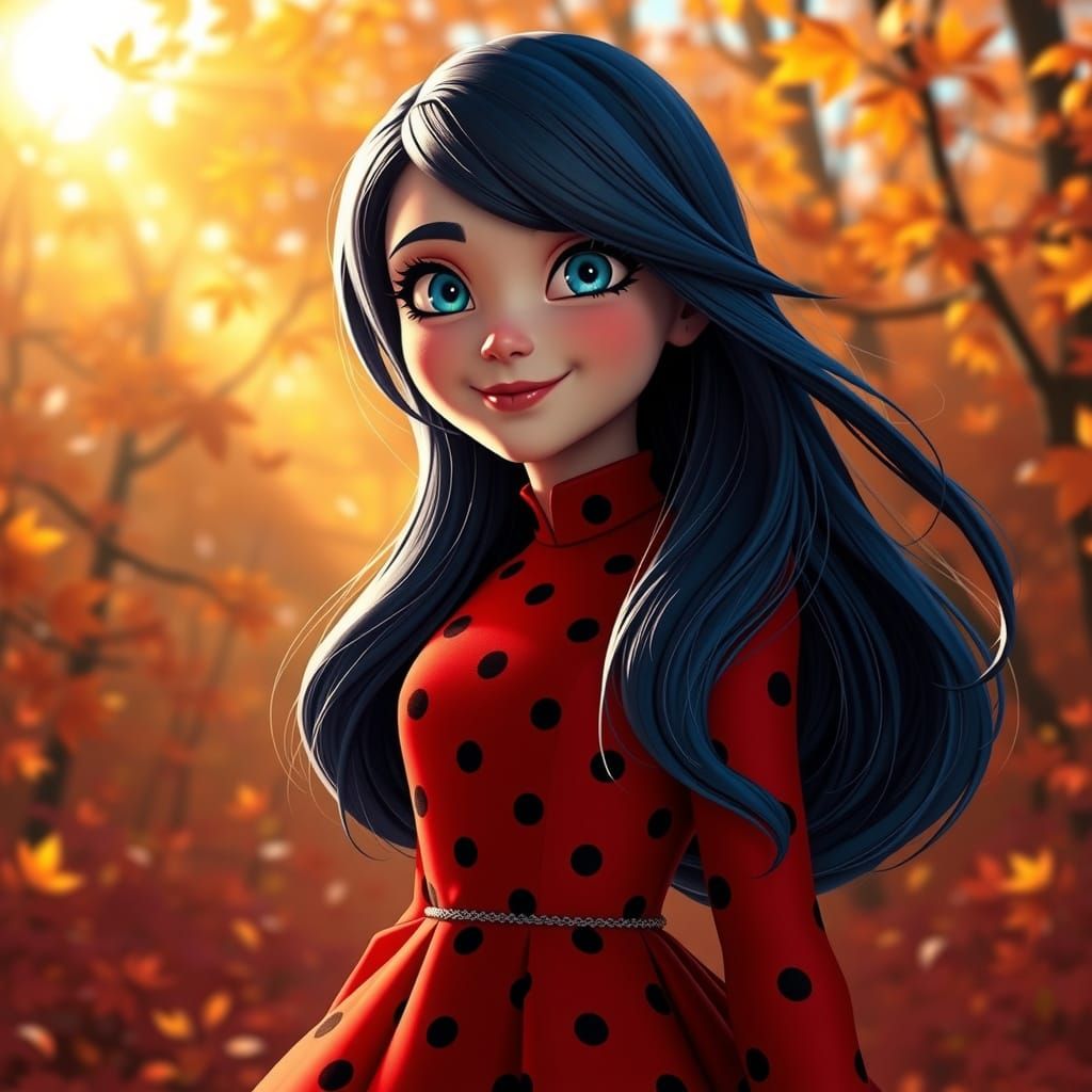 Marinette in Autumn Wonderland Ballgown