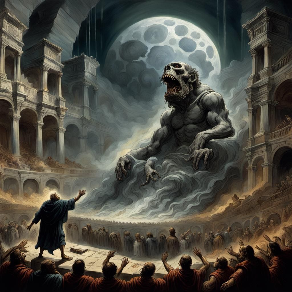 God Spills His Guts At the Coliseum