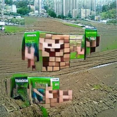 AI Generated Minecraft Image