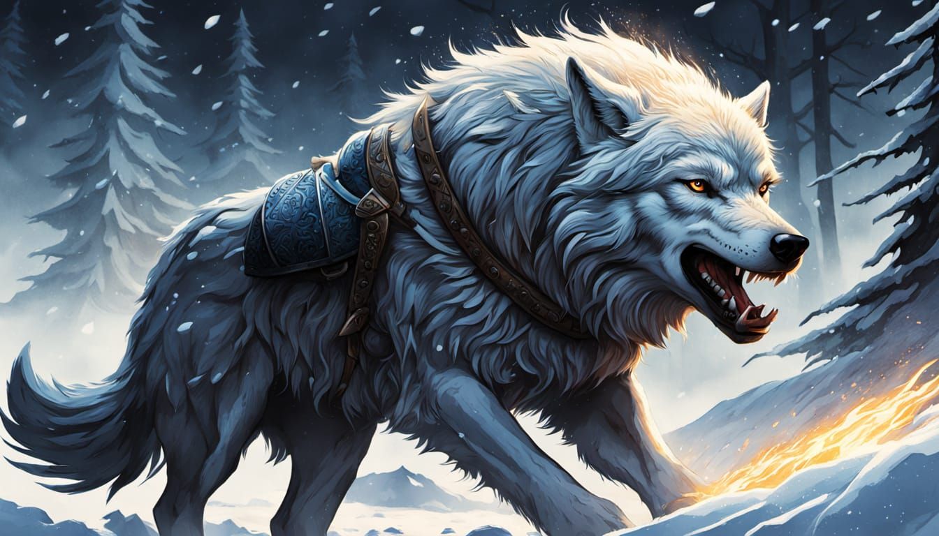 Viking Queen Rallies Warriors: Comic Book Art