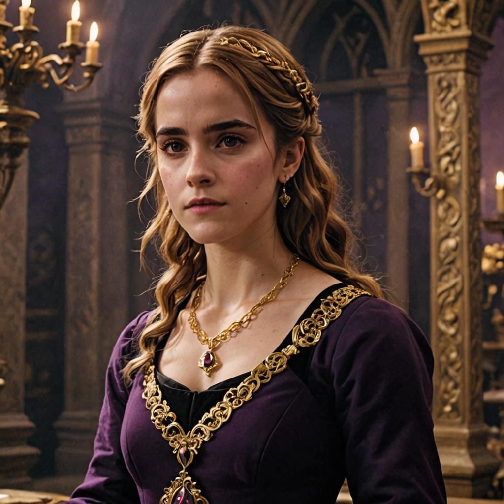 Emma Watson as a Knight: Animated Movie Character