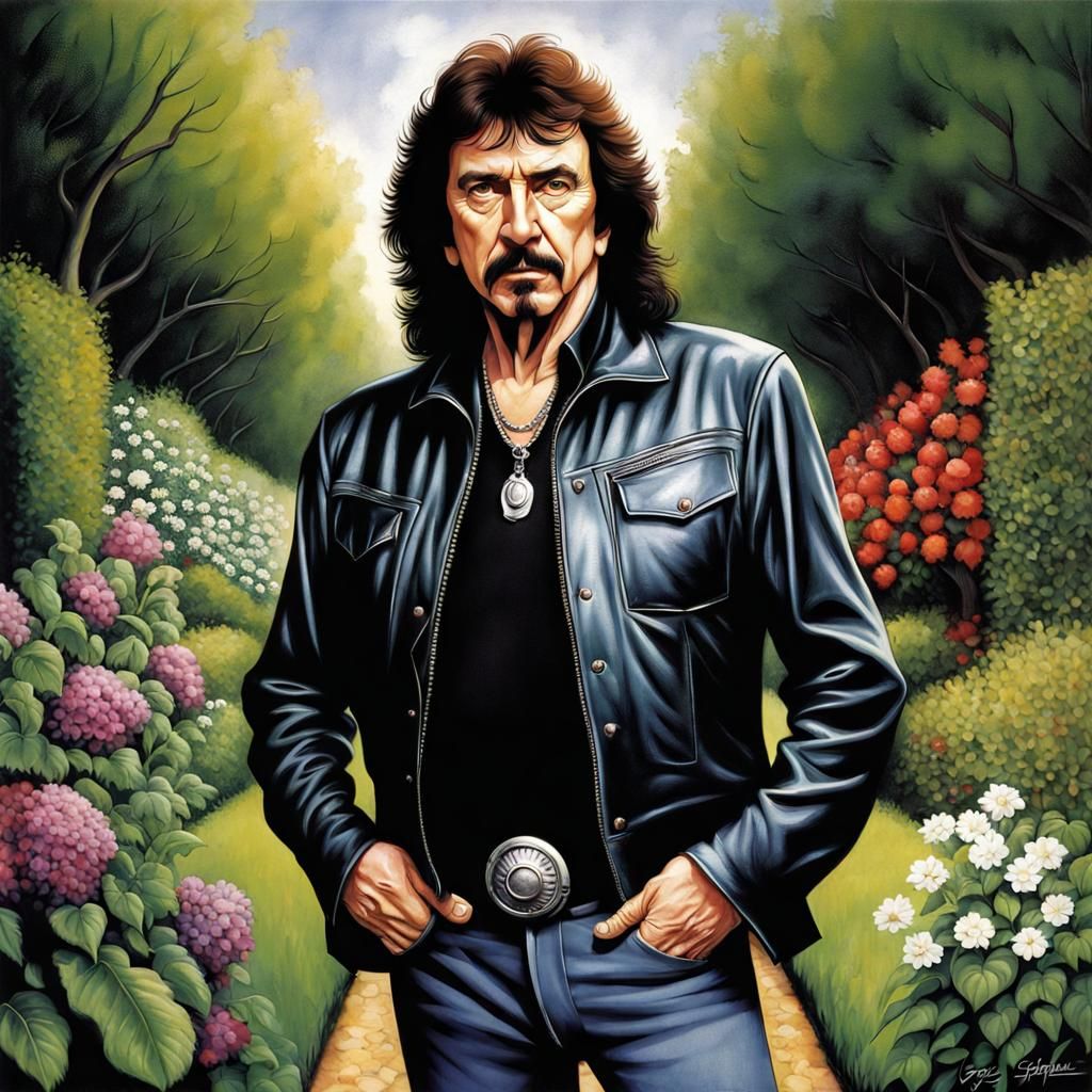 Heaven and Hell later... Tony Iommi