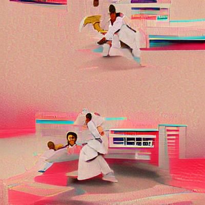 AI Image of Karate