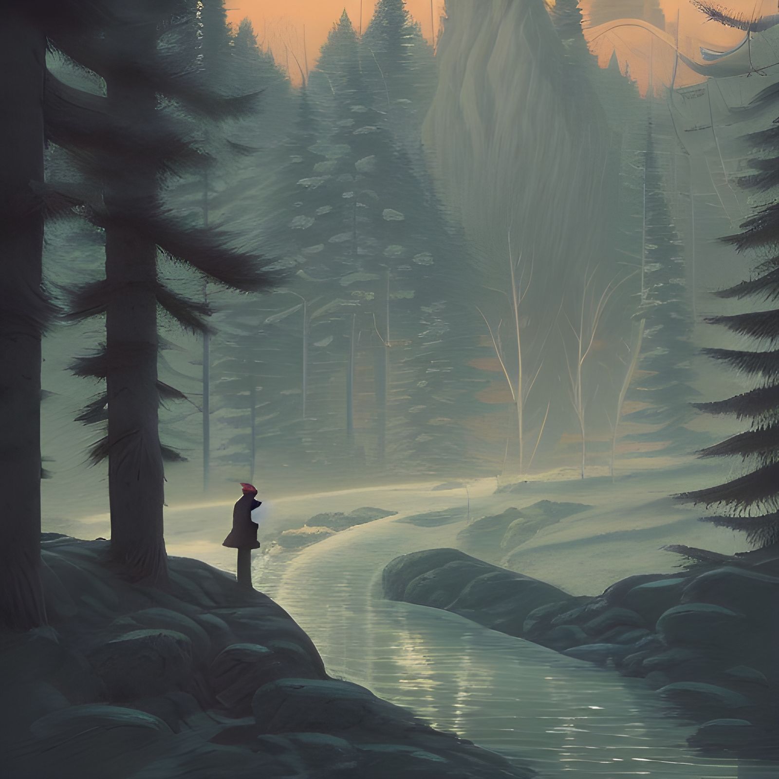 Hyperdetailed Digital Illustration in Romantic Style