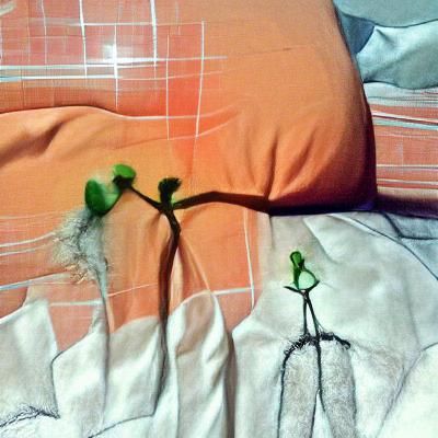 Two Caterpillars Embrace Change and Transformation