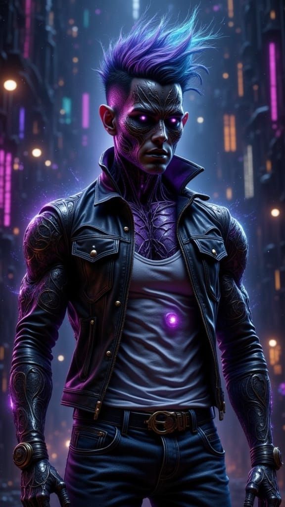 Ethereal Humanoid in Dark Fantasy Concept Art