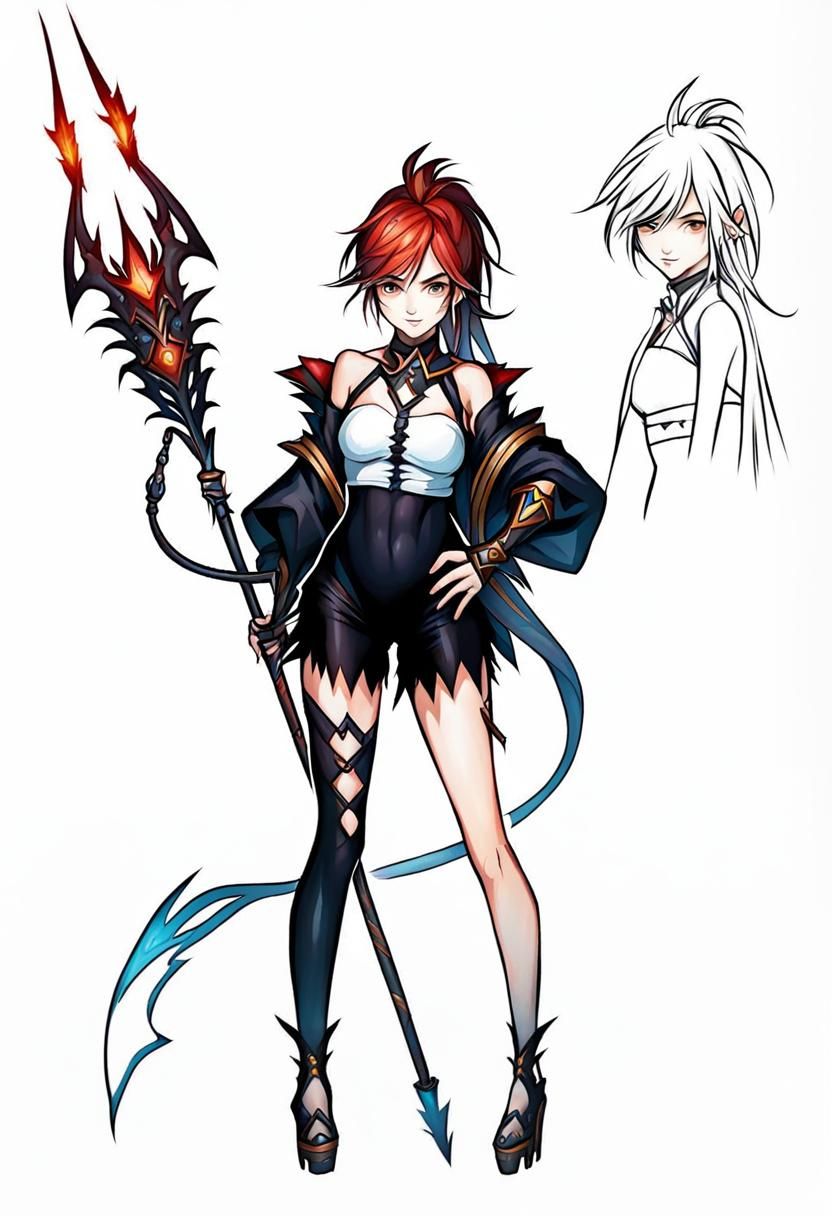 Fantasy Character Generated by AI