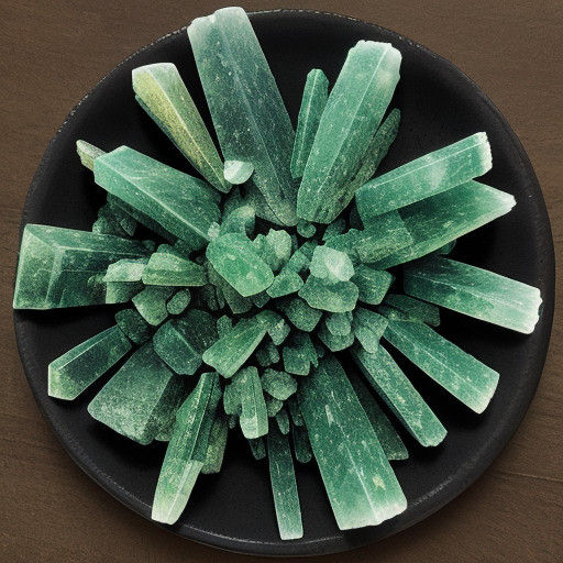 Psychedelic Mescaline Crystals in Vibrant Colors