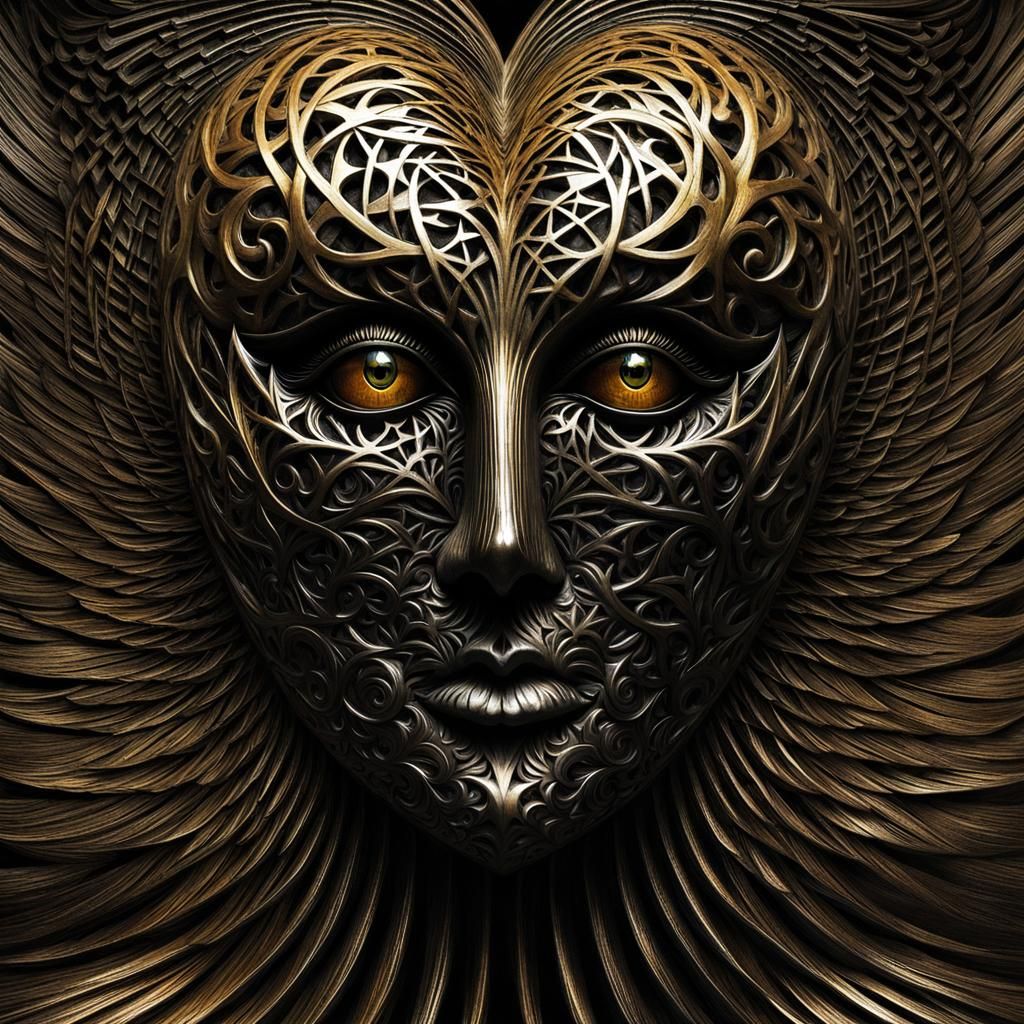 Surreal Heart Within Heart: A Symbol of Love