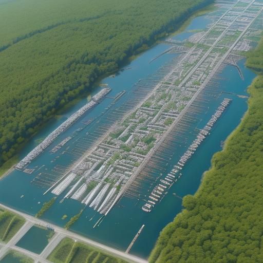 Surrealist Organization Illustration with Floating Knowledge