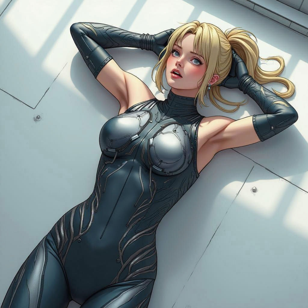 Damsel in Futuristic Captivity