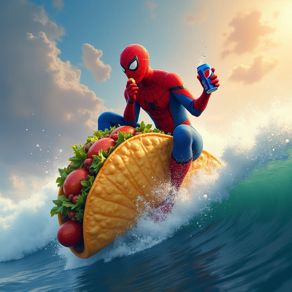 Spiderman Shroom Trip