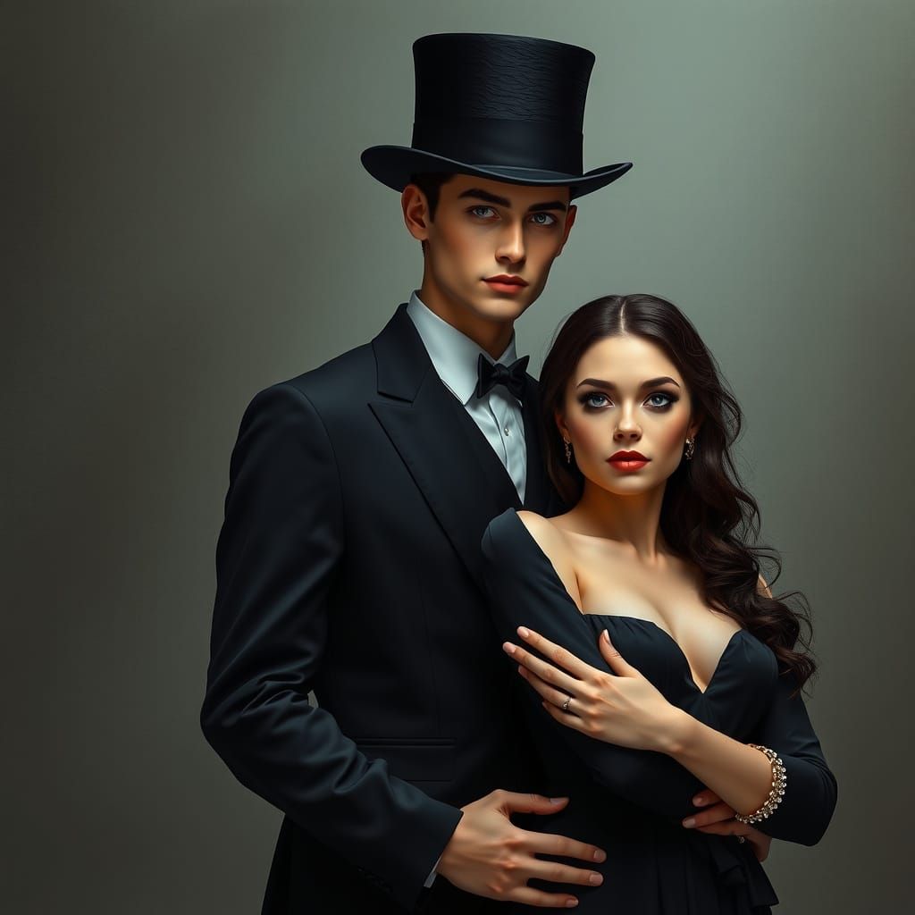 Ethereal Emperor: Ultra-Realistic Portrait of a Young Man