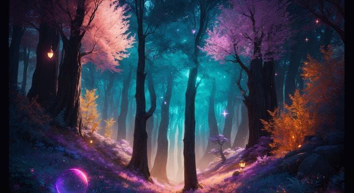 AI Realization of Forested Beauty