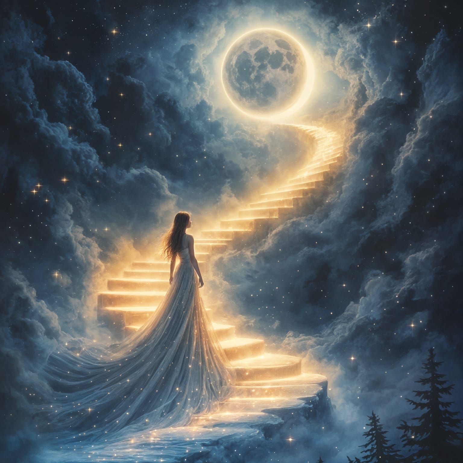 A Young Girl Brings Ethereal Darkness to the Village