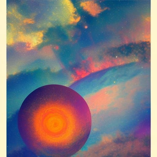 Abstract Geometric Art in Tycho Style