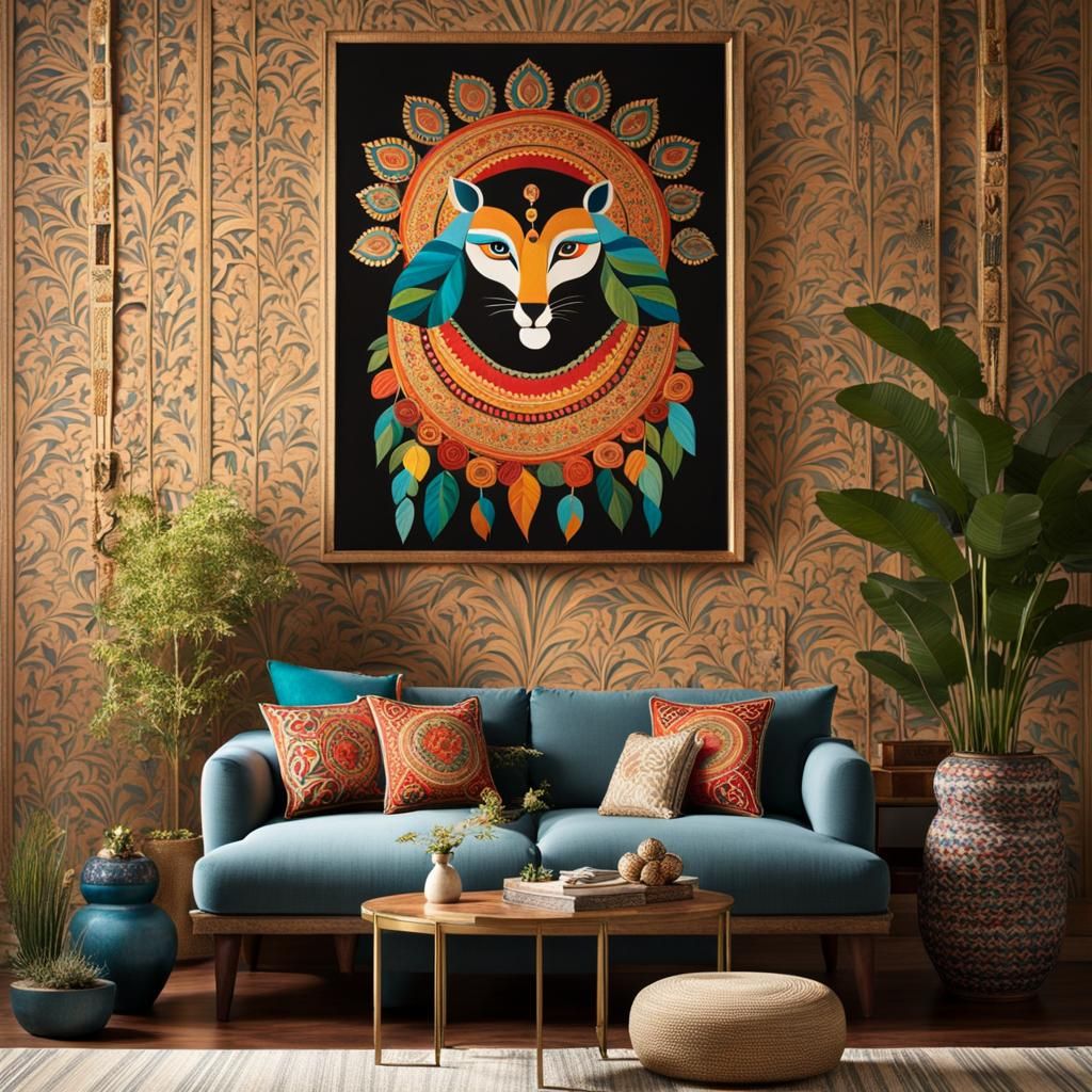 Contemporary Indian Folk Art: Sacred Animal