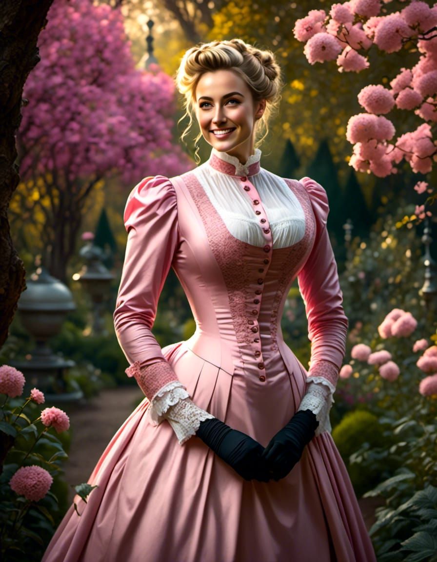 Victorian Modesty in Bloom