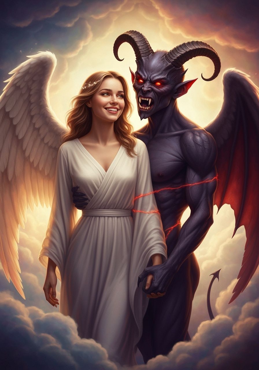 Angel and Demon: A Love Beyond Light and Shadow