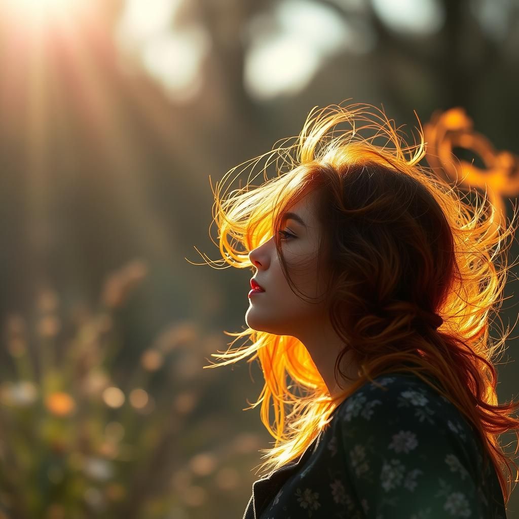 Fountain of Fire: Spring Landscape Photography