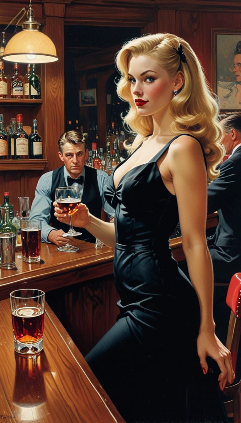 Whiskey and Secrets in a Classic American Setting