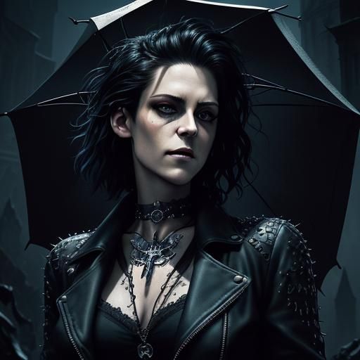 Death of the Endless: Gothic Comic Portrait