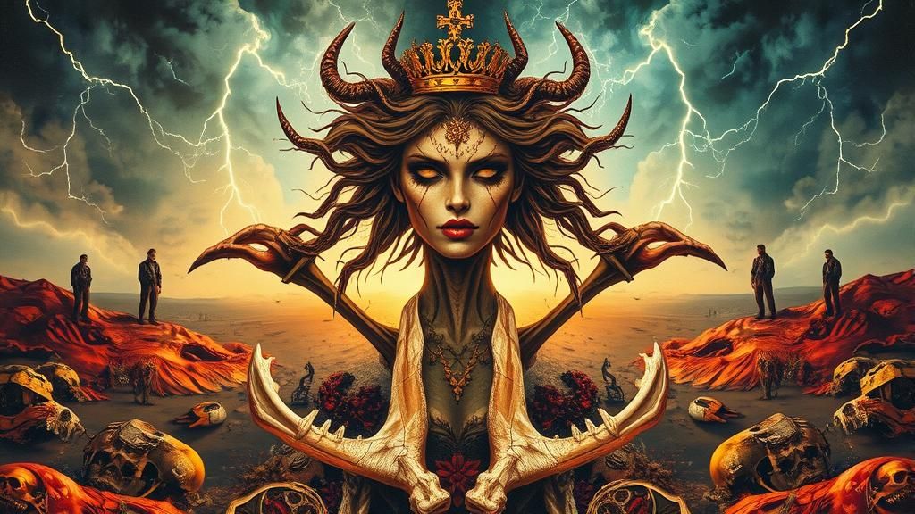 Southern Gothic Venus in Post-Apocalyptic Storm