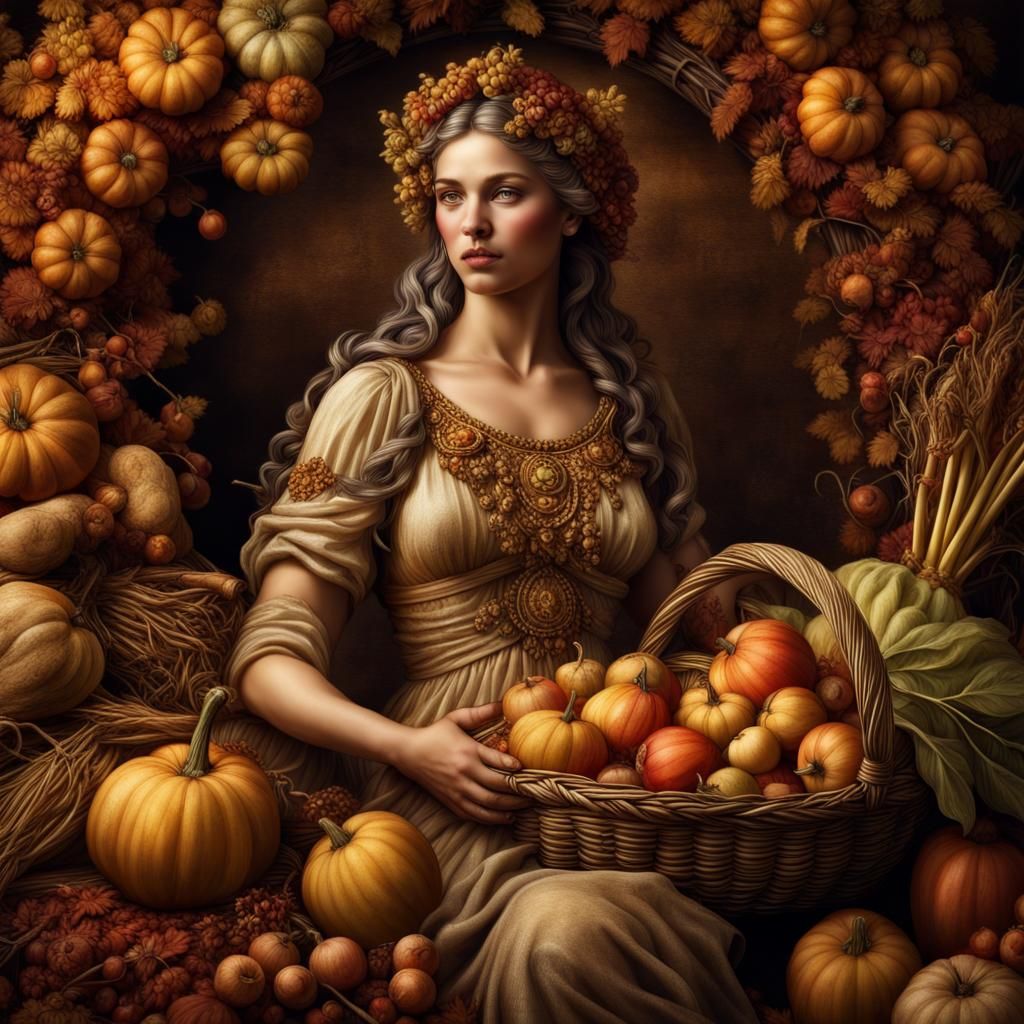 Ceres, Goddess of Harvest and Fertility
