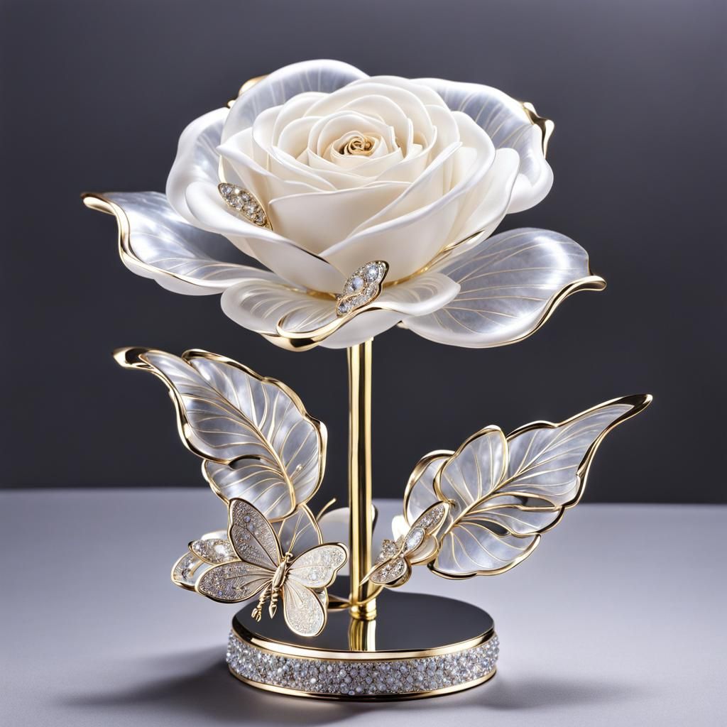 Daily Rose #354 - Lucid Marble