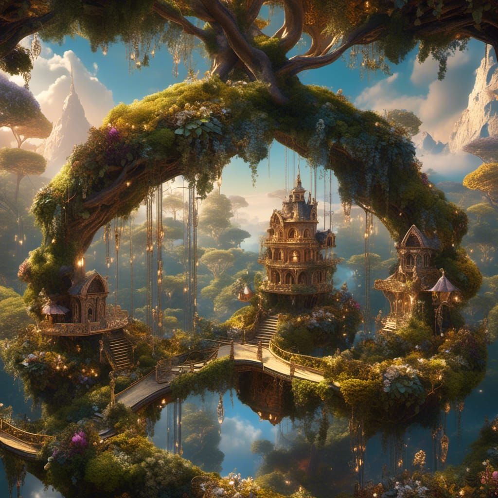 Floating Unusual Treehouse