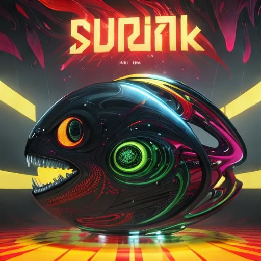 Psychedelic Surrealism in Vibrant Colors