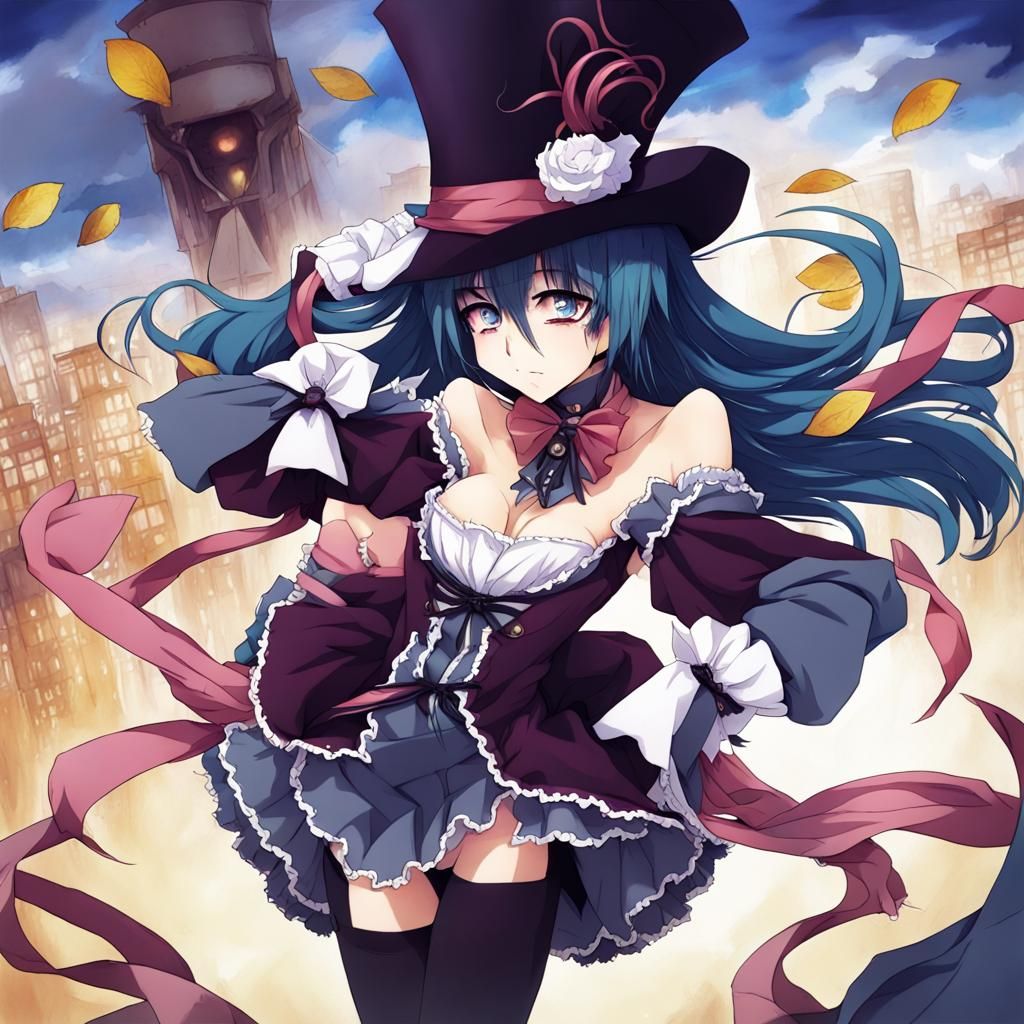 Anime Character in Japanese Manga Style