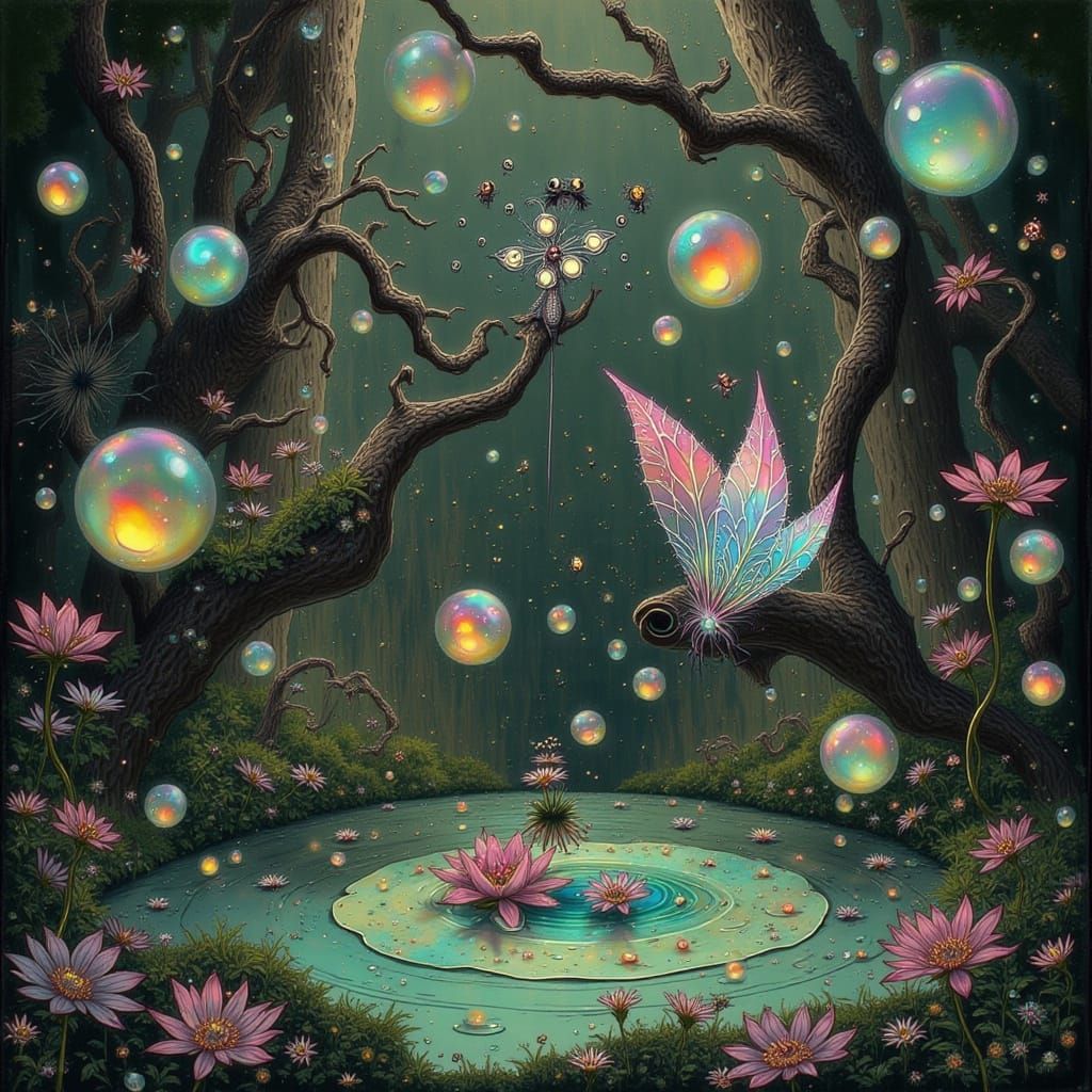 Dreamlike Realm: Whimsical World of Fae and Mystical Creatur...