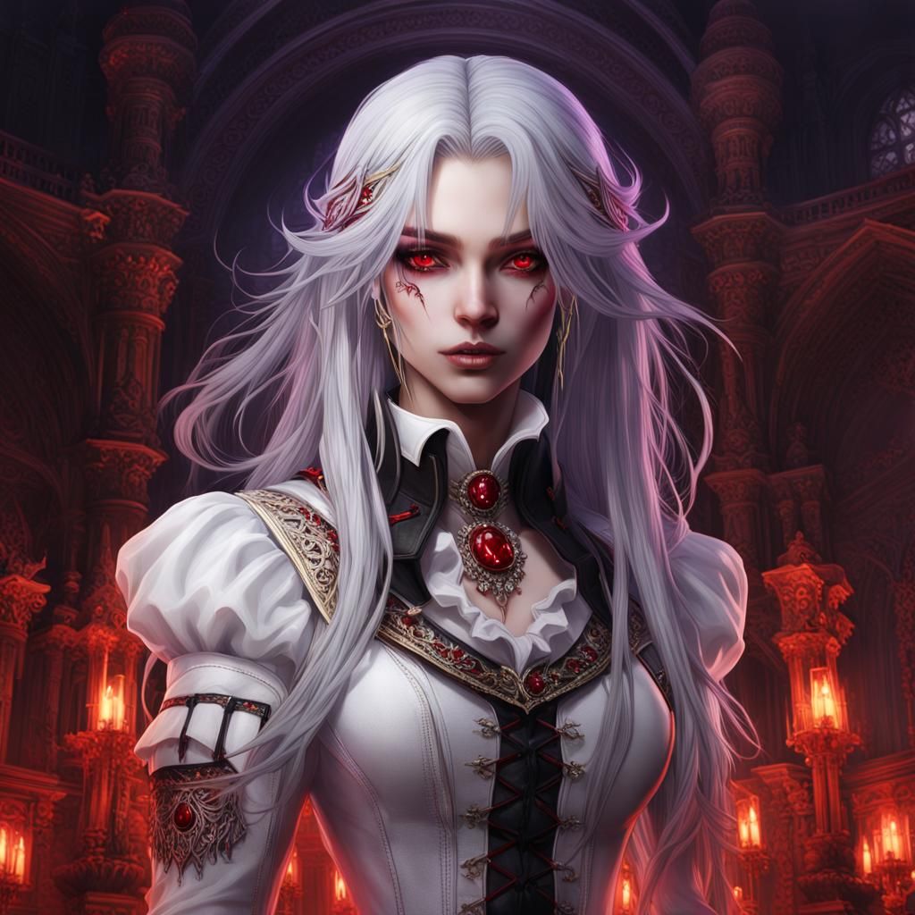 Vampire Knight in Dark Fantasy Style