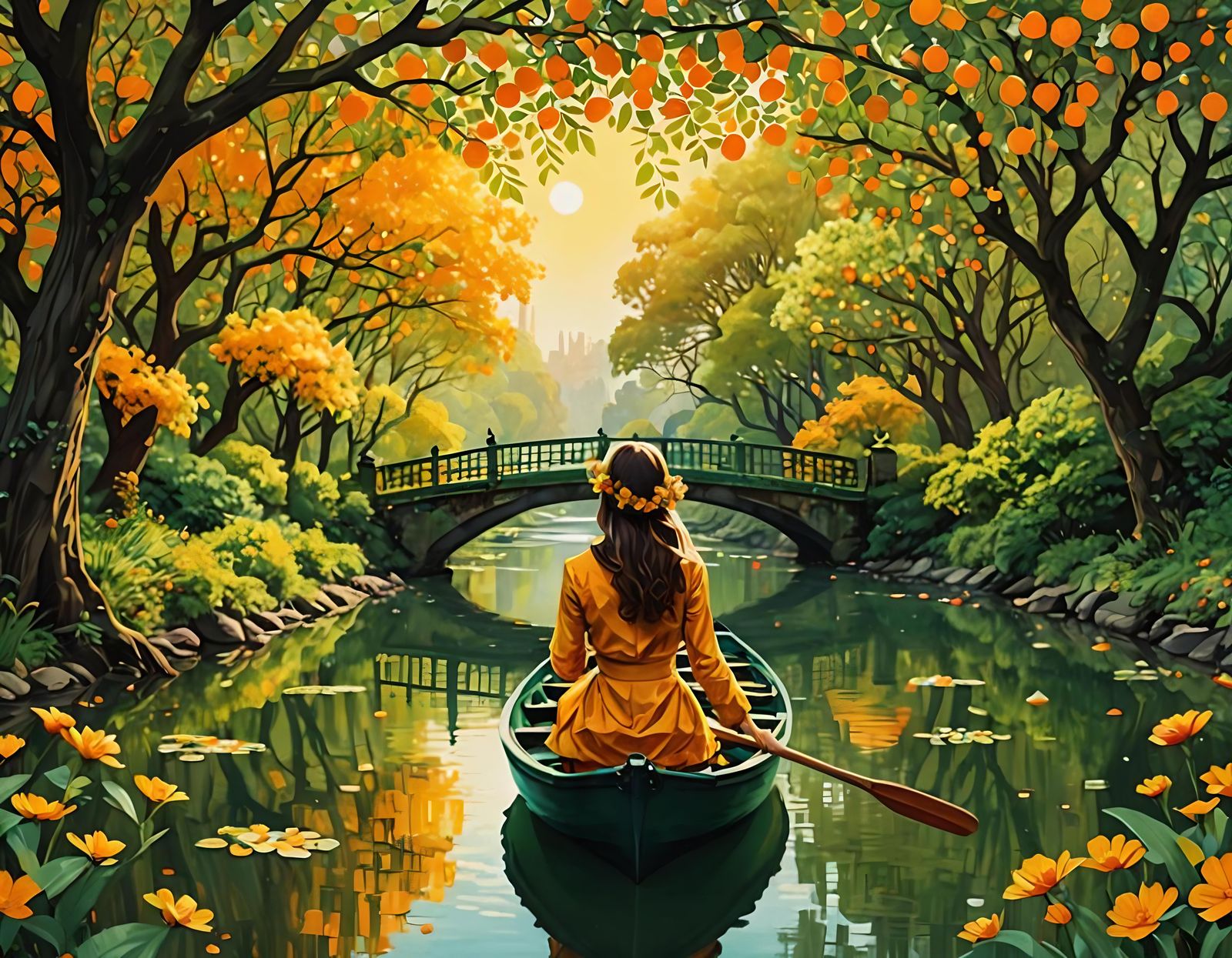 Lucy in the Sky with Diamonds: Surreal Dreamscape